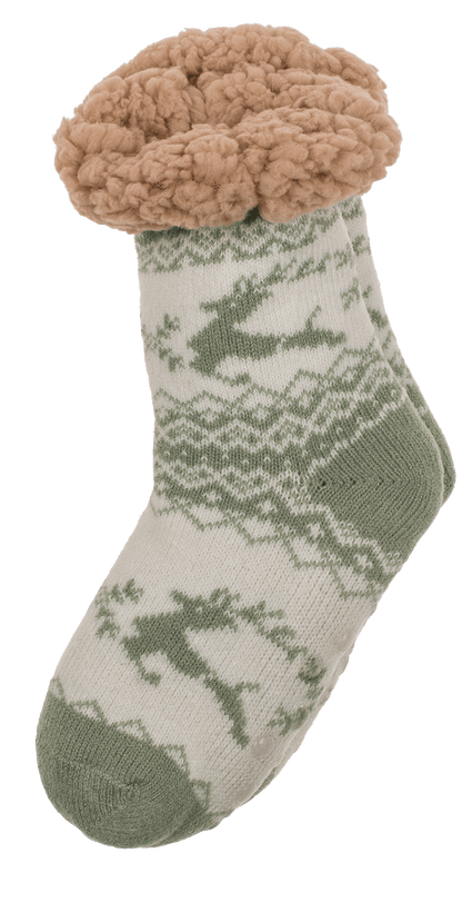Kids comfort socks, Reindeer, size 22-34,