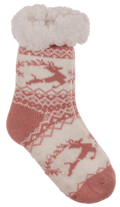 Kids comfort socks, Reindeer, size 22-34,