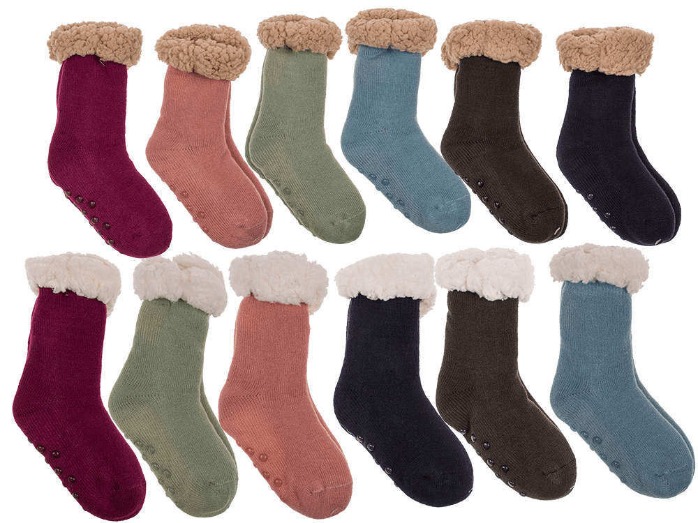 Kids comfort socks, Uni colour, size 22-34,