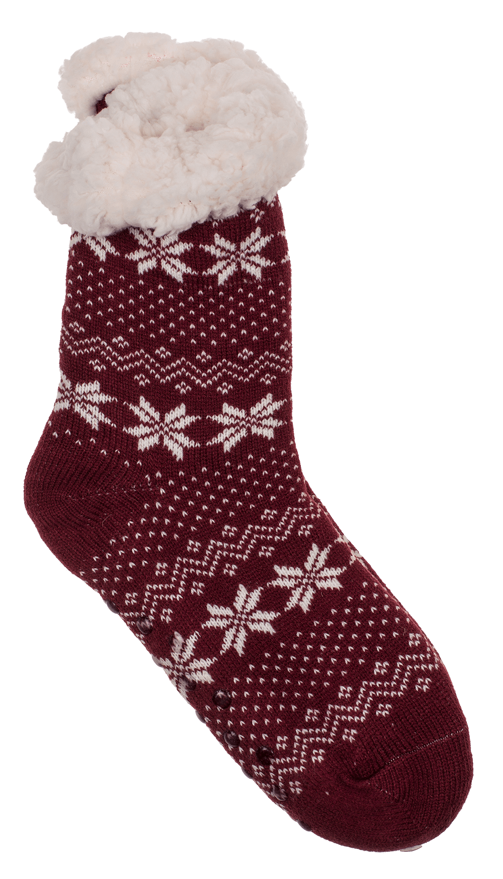 Woman comfort socks, Ice flower and dots,