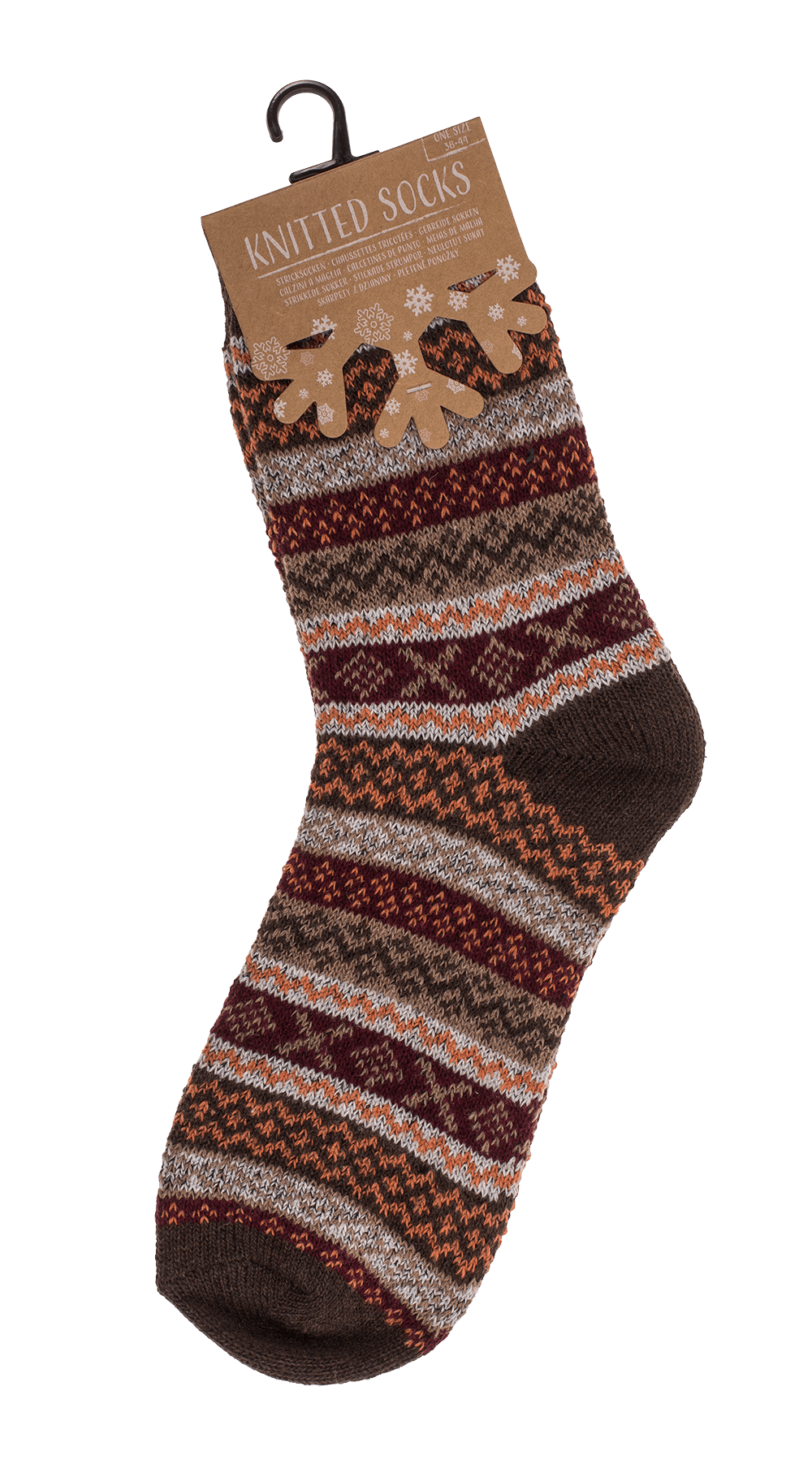 Knitted Socks, Unisex, Stripes,