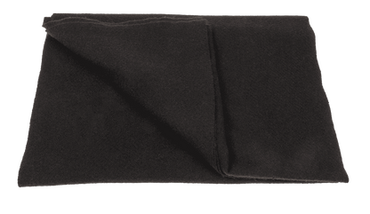 Uni coloured scarf, black, 30 x 170 cm,