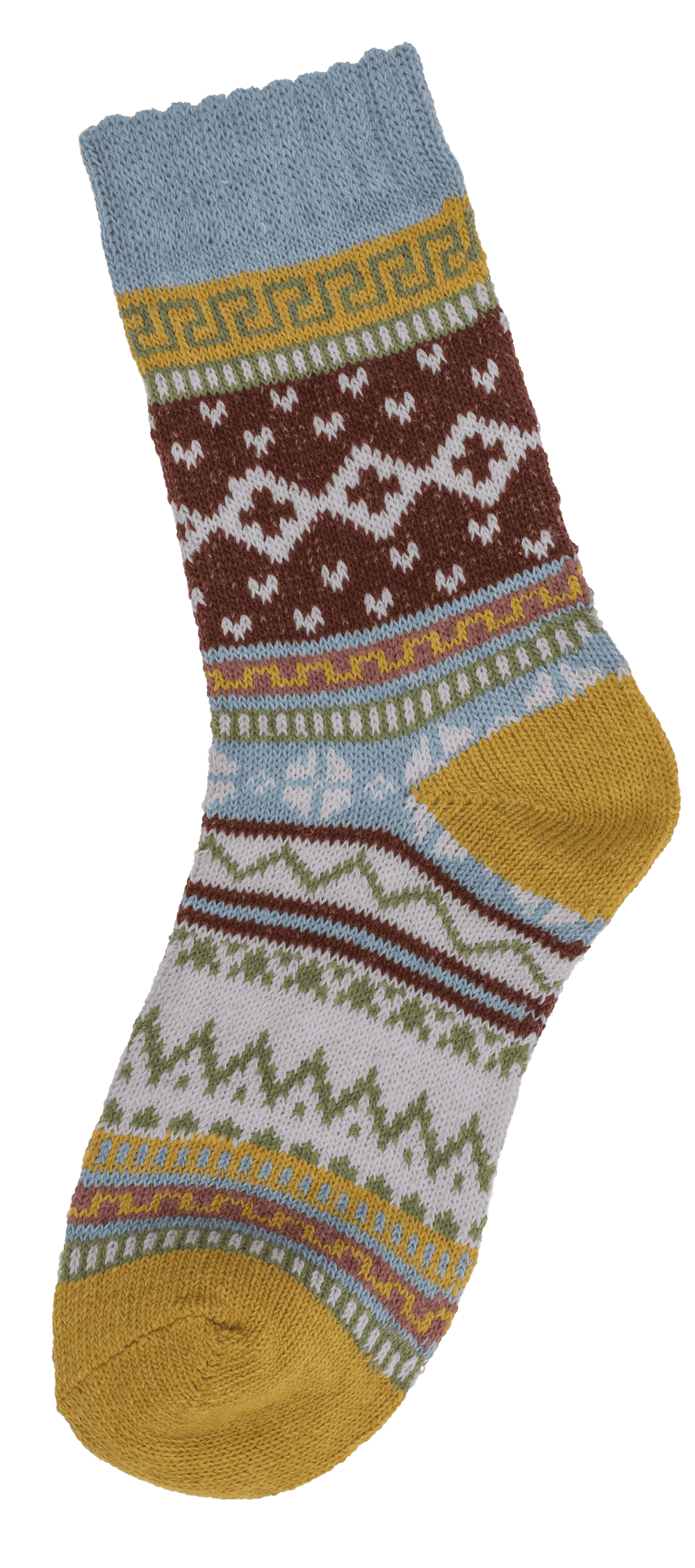 Knitted socks for women, Colorful,