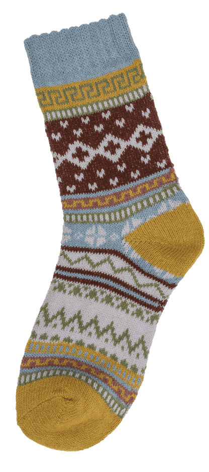 Knitted socks for women, Colorful,