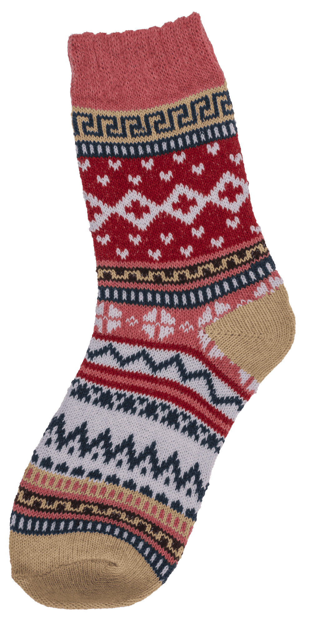 Knitted socks for women, Colorful,