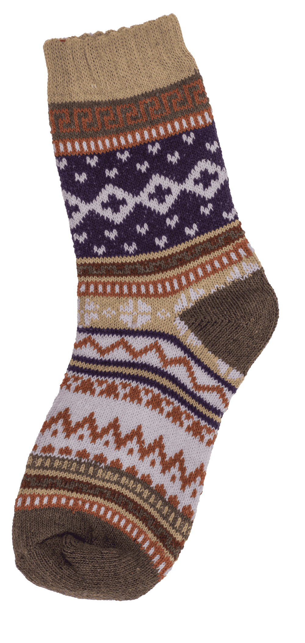 Knitted socks for women, Colorful,