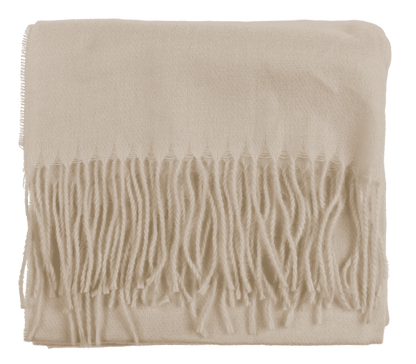 Scarf with tassels & fringes,