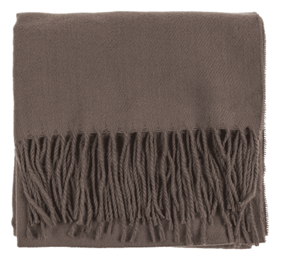 Scarf with tassels & fringes,