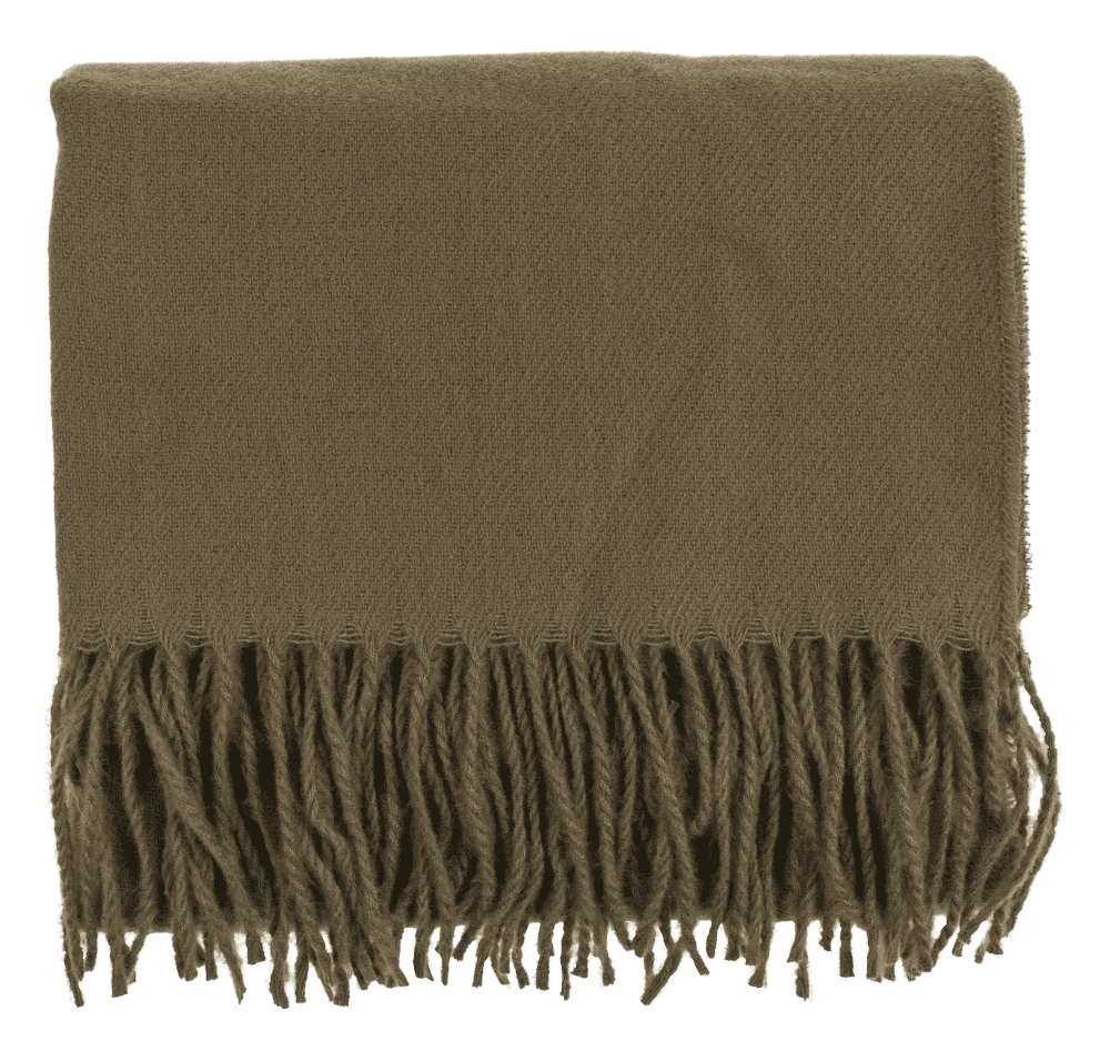 Scarf with tassels & fringes,