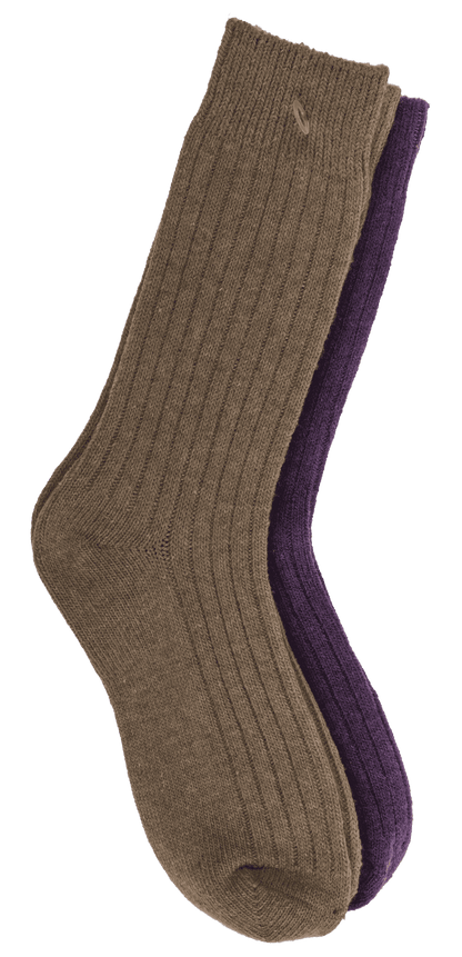 Knitted socks for woman, Uni, size 39-42,