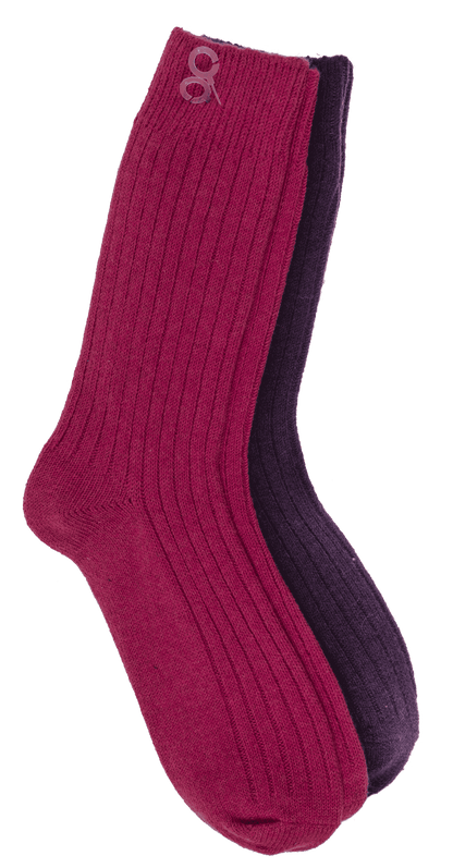 Knitted socks for woman, Uni, size 39-42,