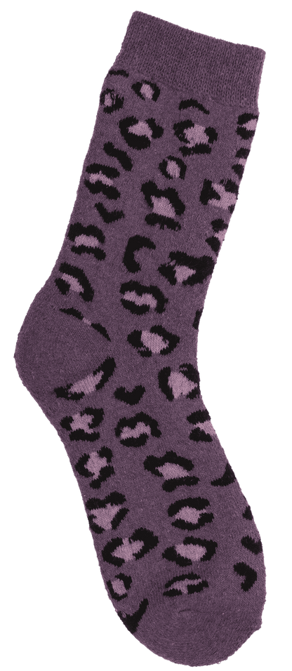Women knitted socks, Leopard,