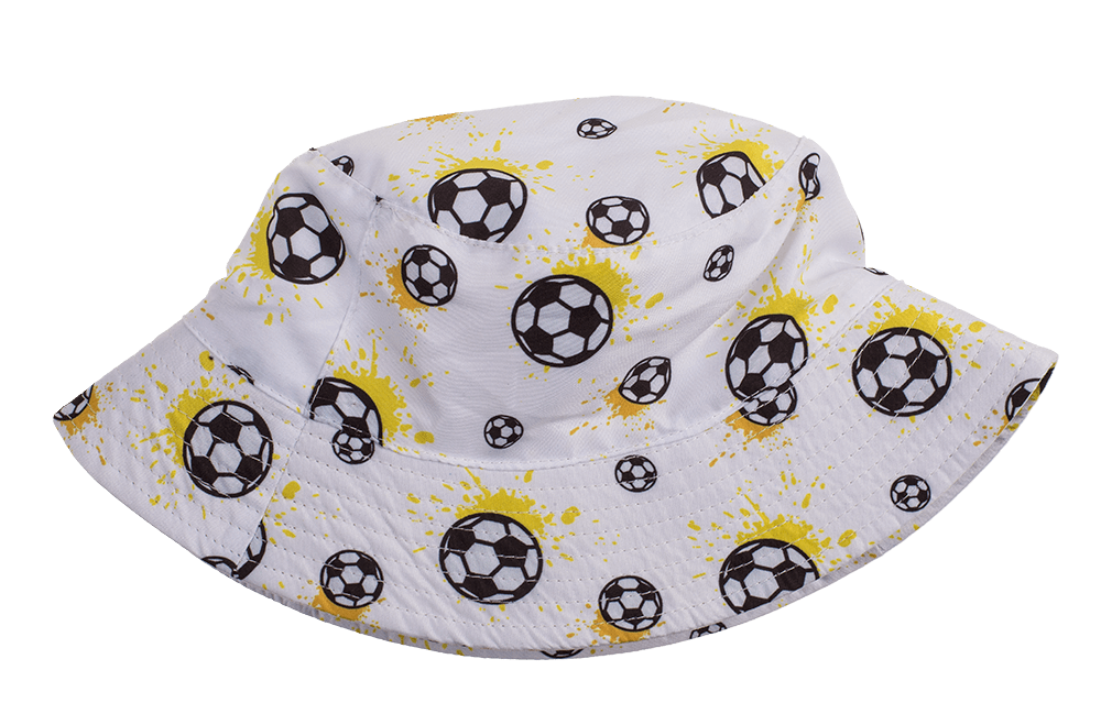 Kids bucket hat, Football, 4 ass.,