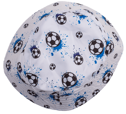 Kids bucket hat, Football, 4 ass.,