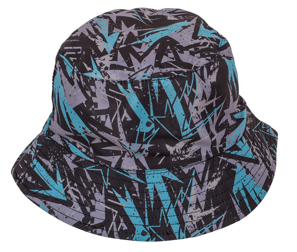 Bucket hat, Grafitti, 3 colors assorted,