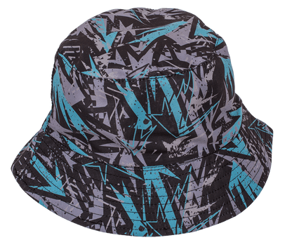 Bucket hat, Grafitti, 3 colors assorted,