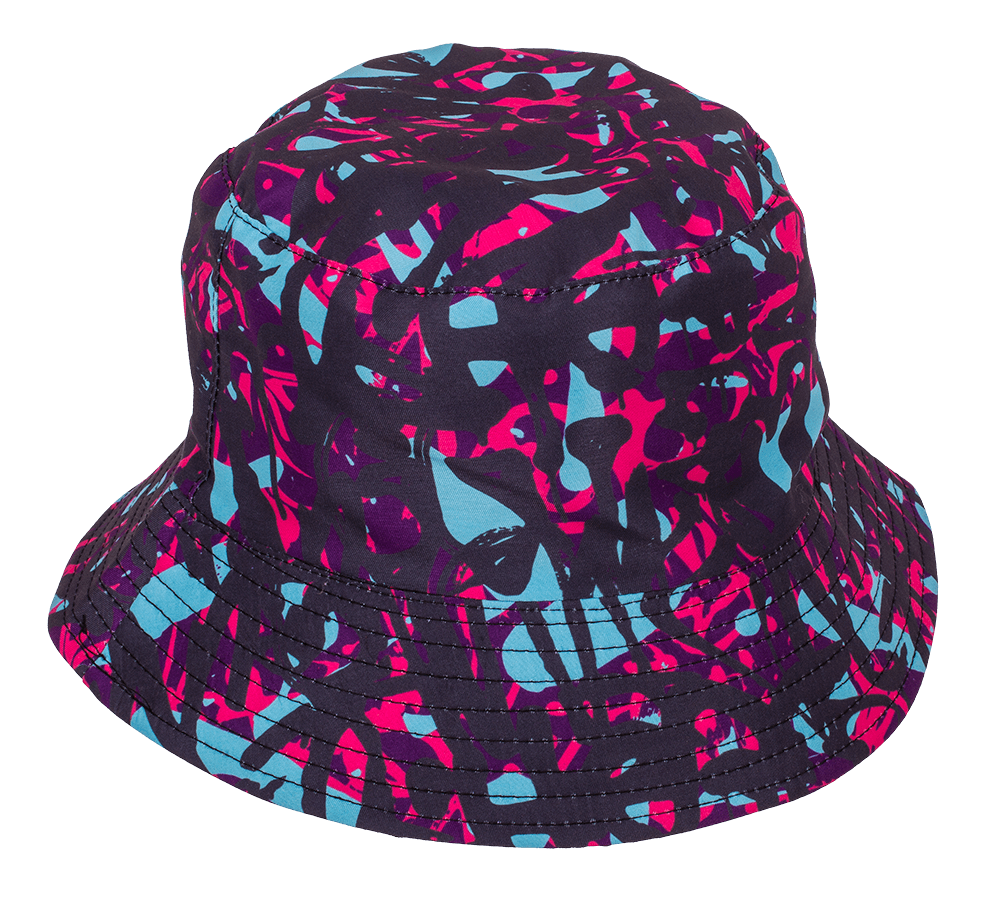 Bucket hat, Grafitti, 3 colors assorted,
