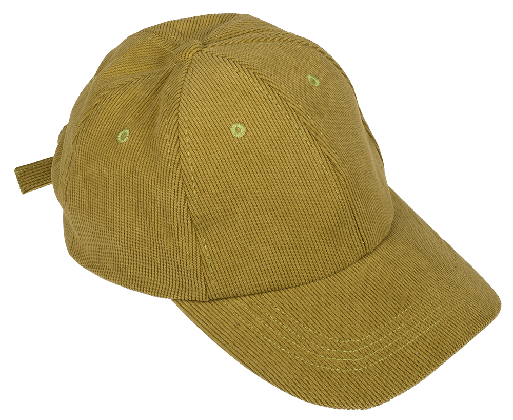 Cord basecap, 6 ass.,