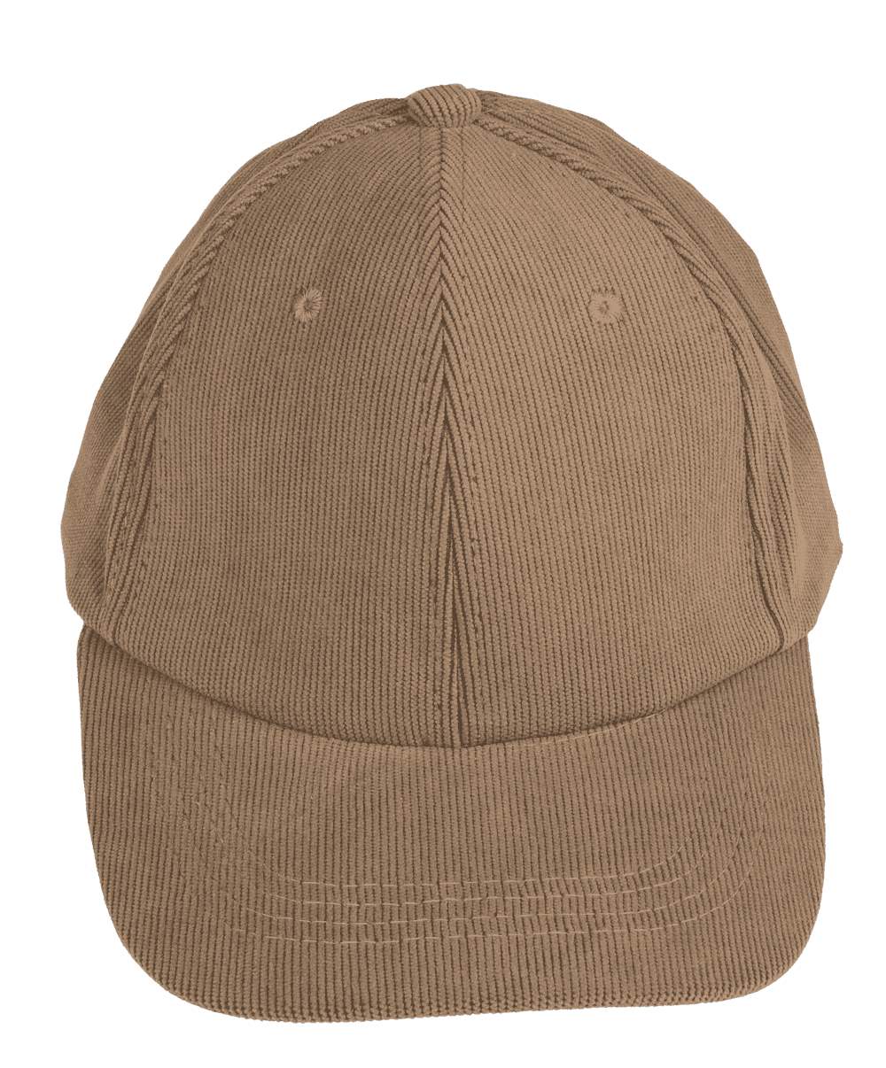 Cord basecap, 6 ass.,