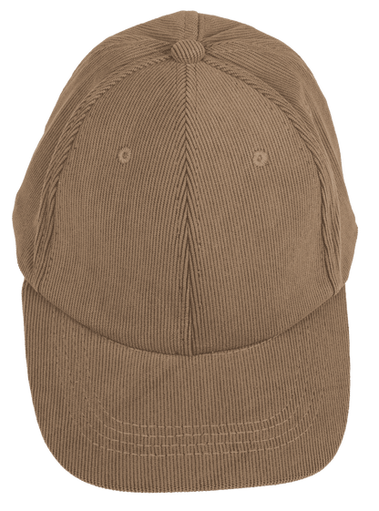 Cord basecap, 6 ass.,