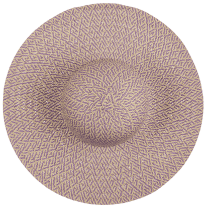 Straw hat, Colourful Elegance,