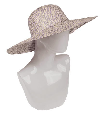 Straw hat, Colourful Elegance,