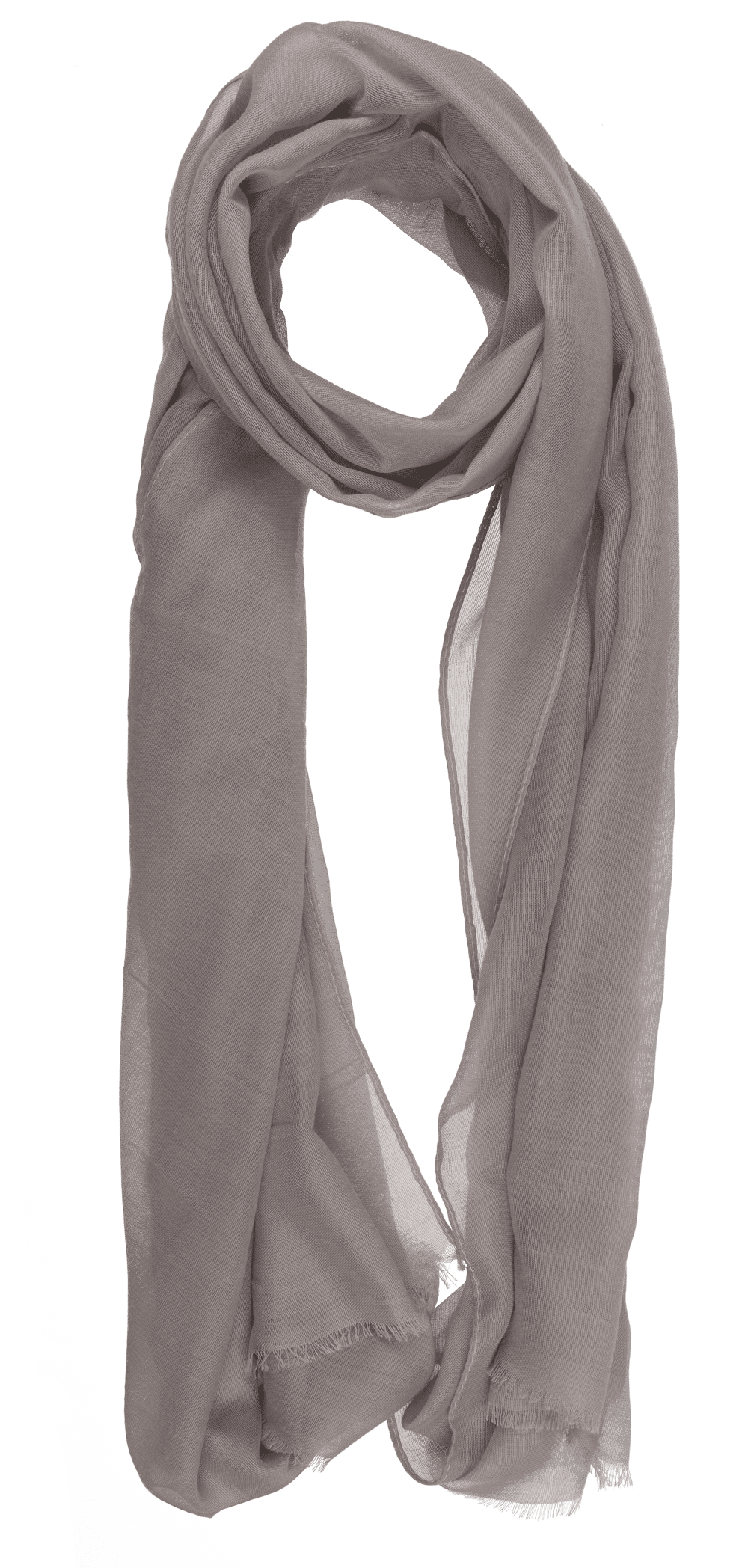 Uni coloured summer scarf,