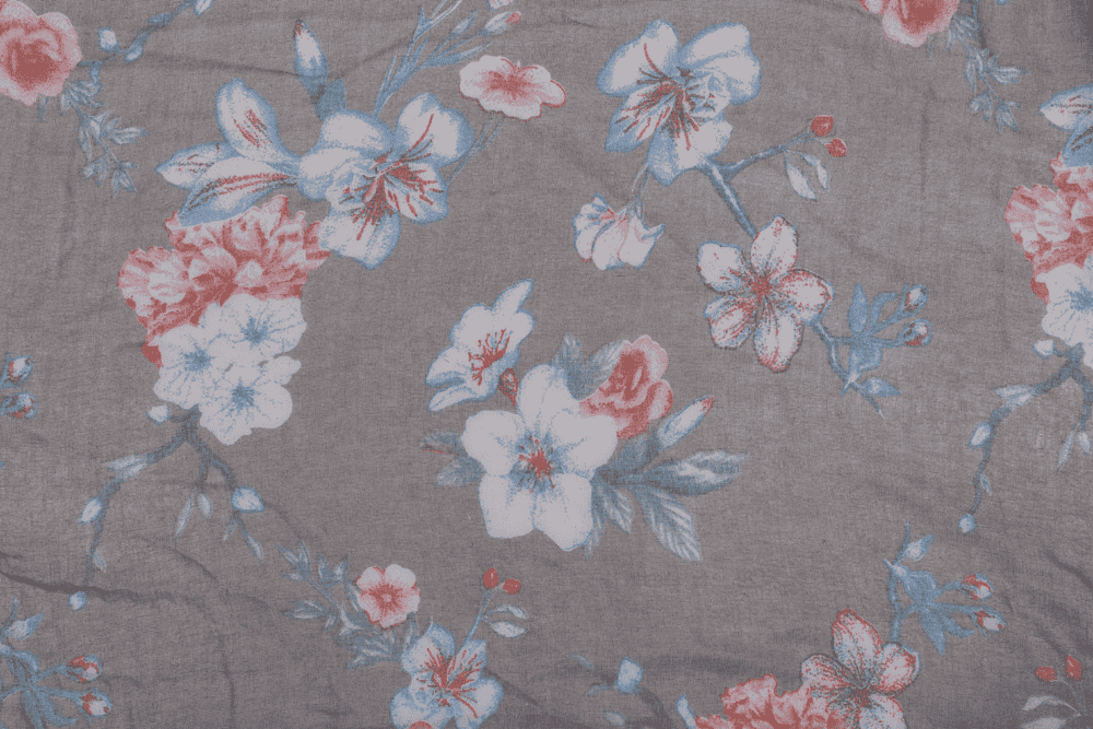 Printed summer scarf,