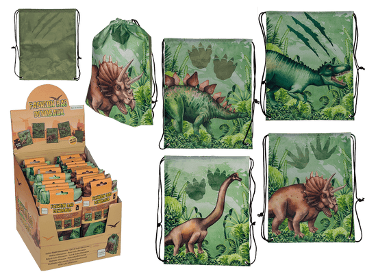 Fashion bag, Dinosaur, 43 x 34 cm,