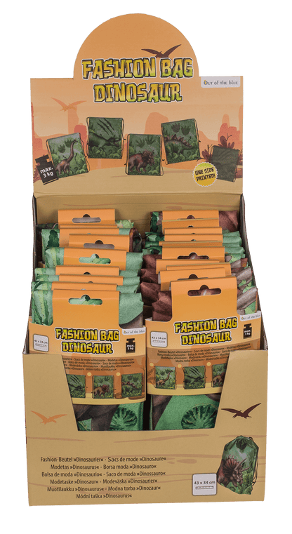 Fashion bag, Dinosaur, 43 x 34 cm,