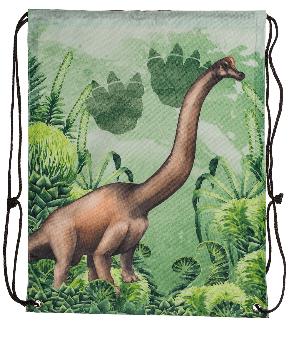 Fashion bag, Dinosaur, 43 x 34 cm,