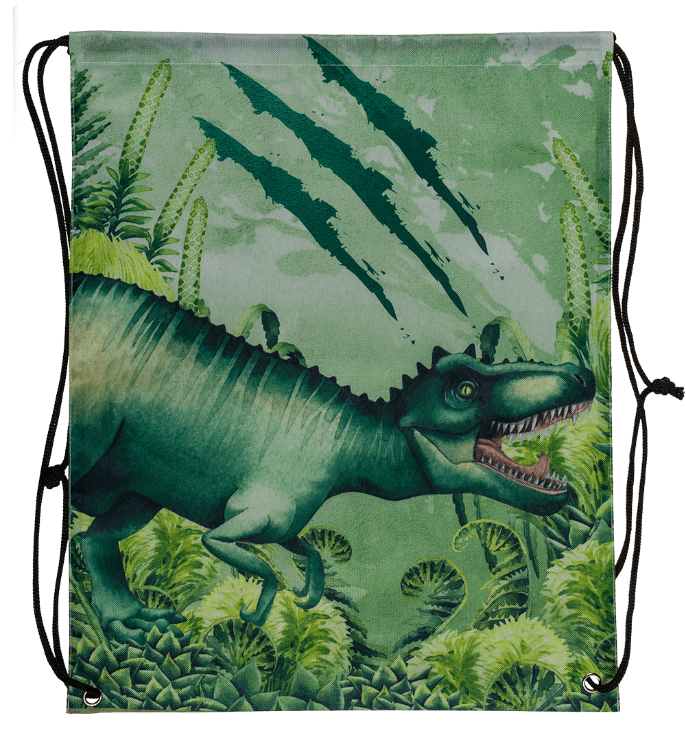 Fashion bag, Dinosaur, 43 x 34 cm,