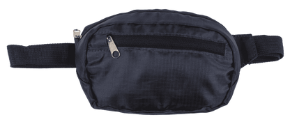 Foldable belt bag, with front & side pocket,