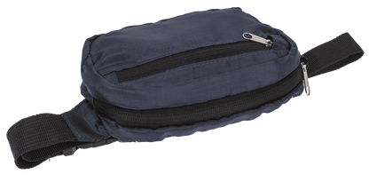 Foldable belt bag, with front & side pocket,