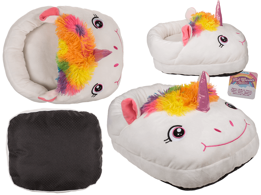 Coy feet warmer, unicorn,