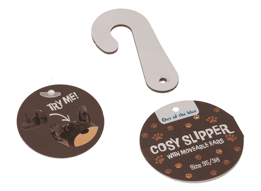 Cosy slipper with moveable ears, Dachshund,