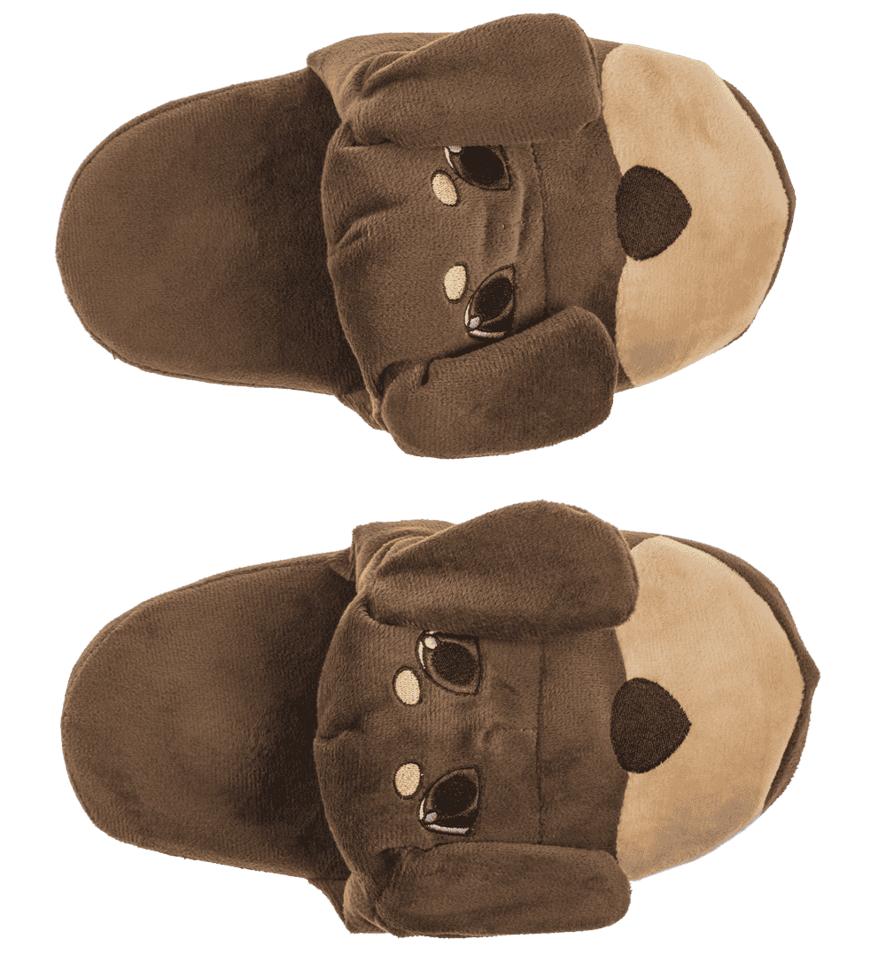 Cosy slipper with moveable ears, Dachshund,