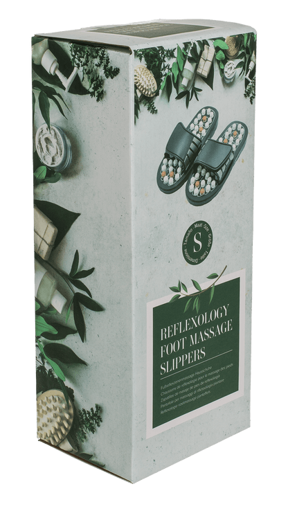 Reflexology Foot Massage Slippers, Size S,