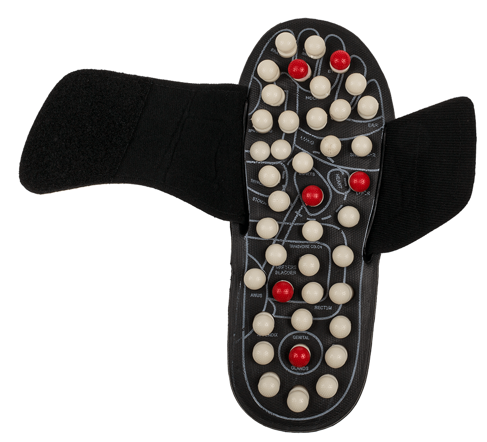 Reflexology Foot Massage Slippers, Size L,