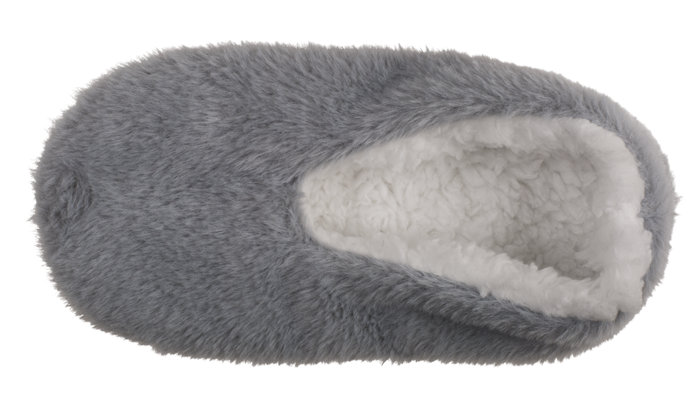 Cosy slipper with fur,