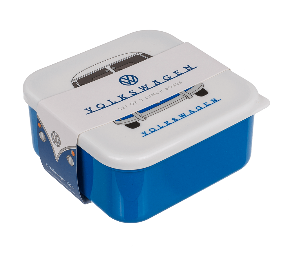 Lunch box set of 3, VW T1 Bus,