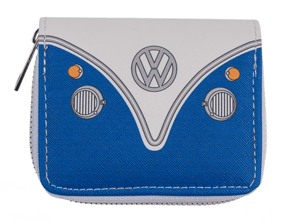 Purse, VW T1 Bus, blue, ca. 9 x 11 cm,