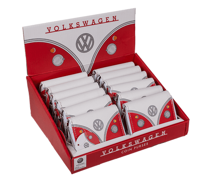 Purse, VW T1 Bus, red, ca. 9 x 11 cm,