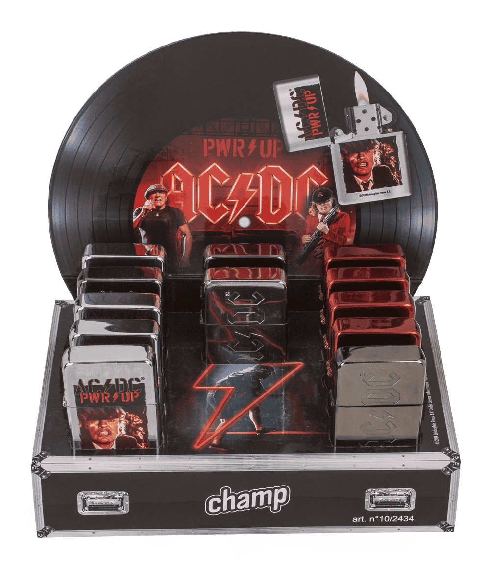 AC/DC, lighter,