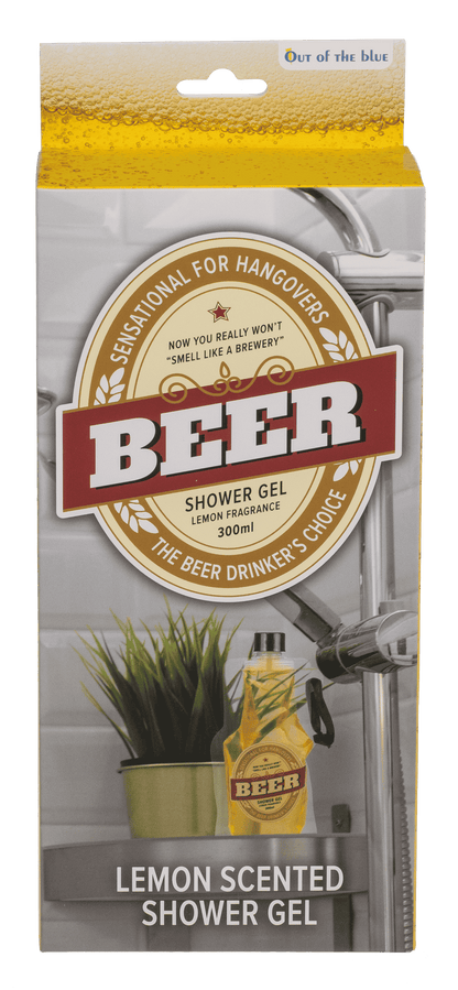 Shower gel, Beer, approx. 300 ml in PET bag with