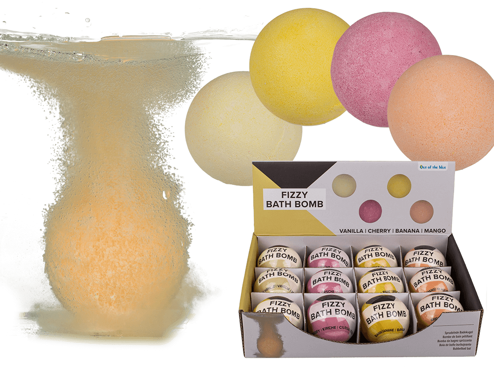 Fizzy bath bomb, Fruity,