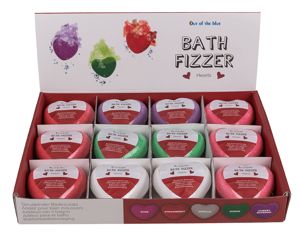 Bath Fizzer, Heart, ca. 150 g,