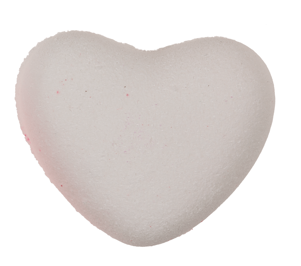 Bath Fizzer, Heart, ca. 150 g,