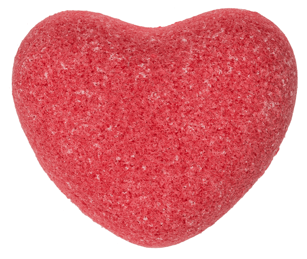 Bath Fizzer, Heart, ca. 150 g,