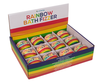 Fizzy bath bomb, Rainbow,, Pride,